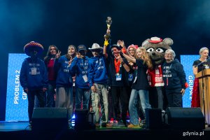  Laureaci tegorocznej edycji: drużyna z Pierwszej Społecznej Szkoły Podstawowej w Gdyni (fot. Natalia Kawalerowicz)
