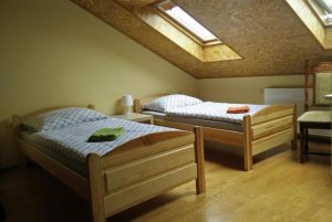 Pokoje u Stanisława, widok na jeden z pokoi