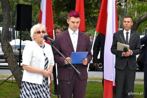 Gdyńskie uroczystości upamiętniające 75. rocznicę Powstania Warszawskego // fot. Magdalena Czernek
