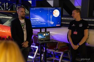 Prezentacja rakiety PERUN w siedzibie firmy SpaceForest w Gdyni (fot. Kamil Złoch)