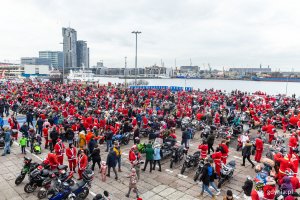 Mikołaje na Motocyklach w Gdyni, fot. Piotr Żagiell