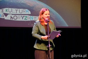 Na zdj. Aleksandra Kosiorek, prezydentka Gdyni