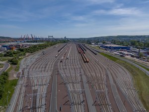 Modernizacja węzła Gdynia Port poprawiła przepustowość sieci kolejowej (fot. Budimex)