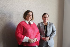 Nowa konsul generalna Ukrainy w Gdańsku na spotkaniu z prezydent Gdyni Aleksandrą Kosiorek