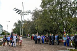 Sobotnie uroczystości pod pomnikiem, fot. Michał Puszczewicz