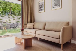 Jeden z apartament&oacute;w w obiekcie Green Hill Gdynia Orłowo A
