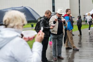 Akcja charytatywna pod hasłem „Gotuj się dla Mariusza” //fot. Karol Stańczak