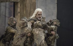 Przygotowania do premiery Wiedźmina w Teatrze Muzycznym fot. Przemysław Burda