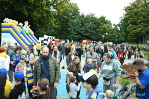 Tłumy na piłkarskim festynie przed Meczem Stulecia