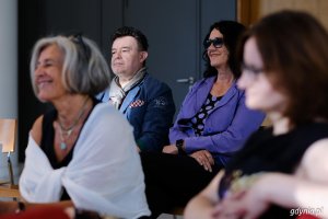 Przepowiednia  ukryta w obrazie – spotkanie z Maciejem Siembiedą fot. Dawid Linkowski