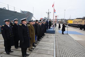 Zmiana na stanowisku Komendanta Portu Wojennego w Gdyni, fot. Lechosław Dzierżak