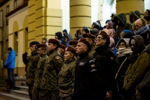 Uroczysty apel z okazji rocznicy wybuchu Powstania Listopadowego, fot. Dawid Linkowski 