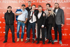 Filmowcy na czerwonym dywanie 