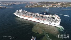 MSC Poesia / fot. Tadeusz Urbaniak Port Gdynia