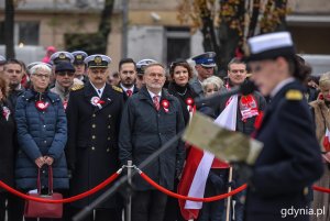 W uroczystościach uczestniczyli: prezydent Wojciech Szczurek, wiceprezydent Katarzyna Gruszecka-Spychała, przewodnicząca Rady Miasta Joanna Zielińska oraz radni Paweł Brutel i Marcin Wołek // fot. Przemysław Świderski