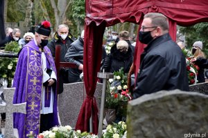 Benedykt Wietrzykowski spoczął na Cmentarzu Witomińskim // fot. Paweł Kukla