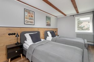 Jedna z sypialni w apartamencie Władysława IV 30A/9