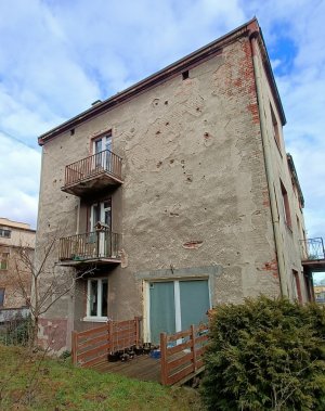 Widok elewacji tylnej budynku