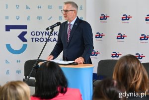 Wiesław Kosakowski, dyrektor III Liceum Ogólnokształcącego w Gdyni (fot. Magdalena Starnawska)