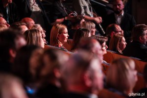 Wiceprezydentka Gdyni Oktawia Gorzeńska. Gala wręczenia nagród 50. Festiwalu Polskich Filmów Fabularnych w Gdyni w Teatrze Muzycznym (fot. Karol Stańczak)