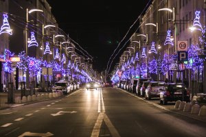 Gdynia rozbłysła na Święta tysiącami światełek // fot.Karol Stańczak