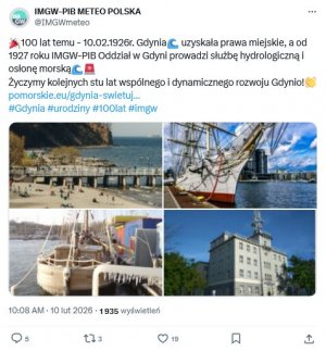  Kto złożył życzenia Gdyni?