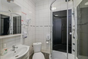 Hostel Gdynia, jedna z łazienek