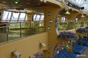 Wnętrza wycieczkowca Costa Pacifica // fot. Marta Jaszczerska-Zawadzka