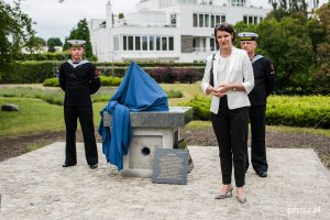 Odsłonięcie makiety kościoła pw. św. Józefa w Gdyni Orłowie. Fot. Karol Stańczak