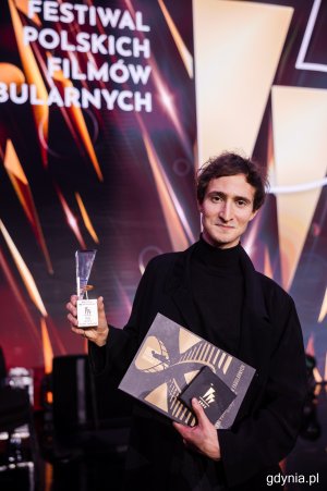 Idan Weiss. Gala wręczenia nagród 50. Festiwalu Polskich Filmów Fabularnych w Gdyni w Teatrze Muzycznym (fot. Karol Stańczak)