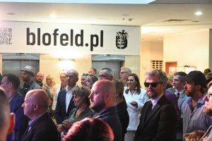Wernisaż Blofelda odbył się w sobotę 30 maja w Hotelu Nadmorskim w Gdyni. Na zdjęciu Zygmunt Miłoszewski