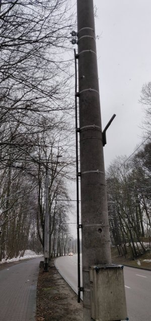 Nowe oświetlenie drogi rowerowej // fot. Jakub Furkal