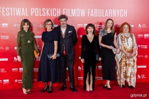 Ceremonia czerwonego dywanu poprzedzająca sobotnią galę 50. Festiwalu Polskich Filmów Fabularnych w Gdyni (fot. Karol Stańczak)