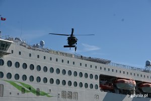 Ćwiczenia wojska w basenie Portu Gdynia (fot. Łukasz Kamasz)