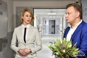 Otwarcie Oddziału Chorób Wewnętrznych A Szpitala św. Wincentego a Paulo w Gdyni po remoncie, fot. Kamil Złoch