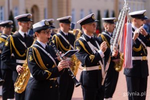 Orkiestra Reprezentacyjna Marynarki Wojennej uświetniła uroczystą przysięgę wojskową podchorążych Akademii Marynarki Wojennej