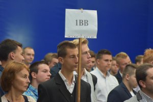 Uroczyste rozpoczęcie roku szkolnego w CKZiU nr 1 w Gdynia // fot. Lechosław Dzierżak