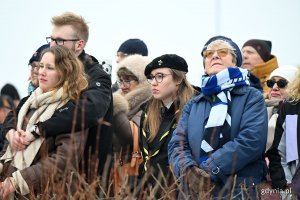 Osoby uczestniczące w oficjalnych uroczystościach z okazji 100. rocznicy nadania Gdyni praw miejskich 