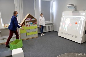 Otwarcie wyremontowanej czytelni w Bibliotece Obłuże. Fot. Przemysław Kozłowski