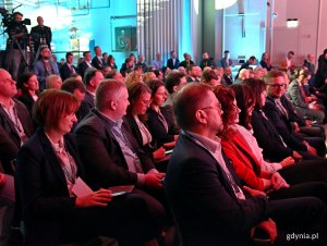 Uczestnicy konferencji zorganizowanej w Olivia Star
