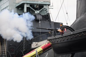Promocja oficerów na pokładzie ORP Błyskawica / Fot. M.Kowalski