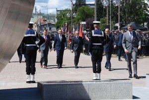 Uroczyste odsłonięcie pomnika Polski Morskiej // fot. Michał Puszczewicz