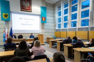 Forum Gdyńskich Rad Dzielnic poświęcone dyskusji o przygotowaniach do 100-lecia Gdyni (fot. Kamil Złoch)