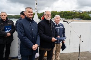 Wręczenie odznaczeń z okazji 60-lecia Pomorskiego Związku Żeglarskiego (fot. Kamil Złoch)