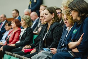 W obradach Sejmu wzięła udział m.in. prezydent Gdańska Aleksandra Dulkiewicz i prezydent Gdyni Aleksandra Kosiorek (fot. Konrad Kędzior)