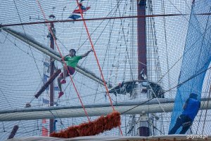 Zawody Red Bull Slackship 2017 w Gdyni // fot. D. Linkowski