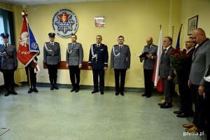 Uroczystość powołania nowego kierownictwa gdyńskiej policji // fot. Marcin Mielewski