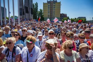 We wtorek, 4 czerwca w Gdańsku odbyły się centralne obchody Święta Wolności i Solidarności, fot. Piotr Hukało.