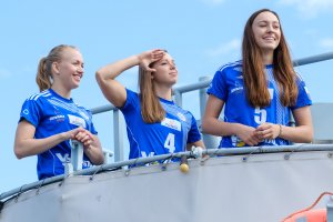 Prezentacja zespołów Vistal Gdynia i Spójnia Gdynia / fot. D. Linkowski