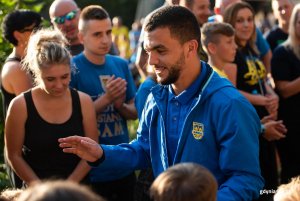 Prezentacja przedsezonowa piłkarzy Arki na „Górce”, fot. Dawid Linkowski